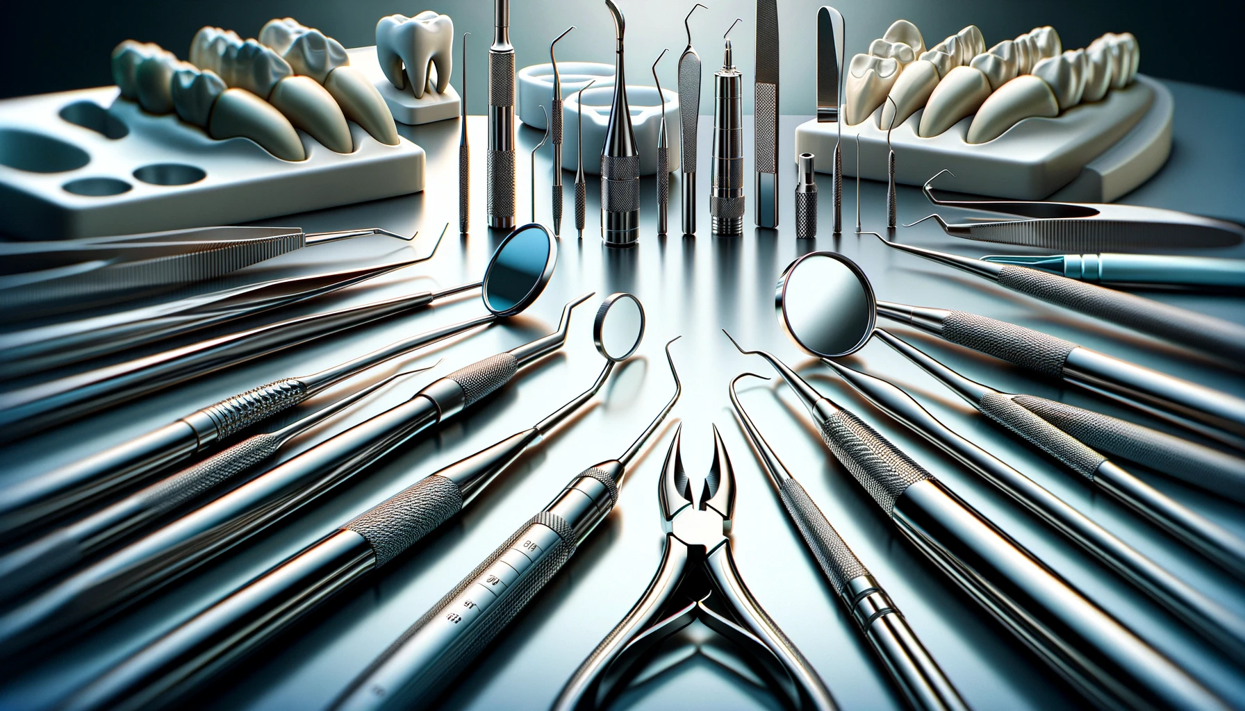 Selección de instrumentos dentales de alta calidad